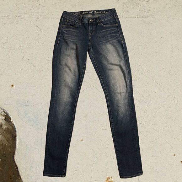 Articles of Society MYA Skinny Jeans sz 24 - Picture 6 of 8